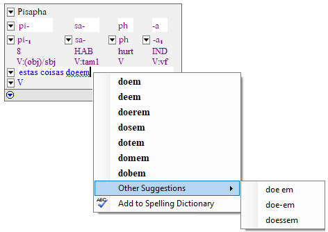 Focus Box Example Word focus box examples